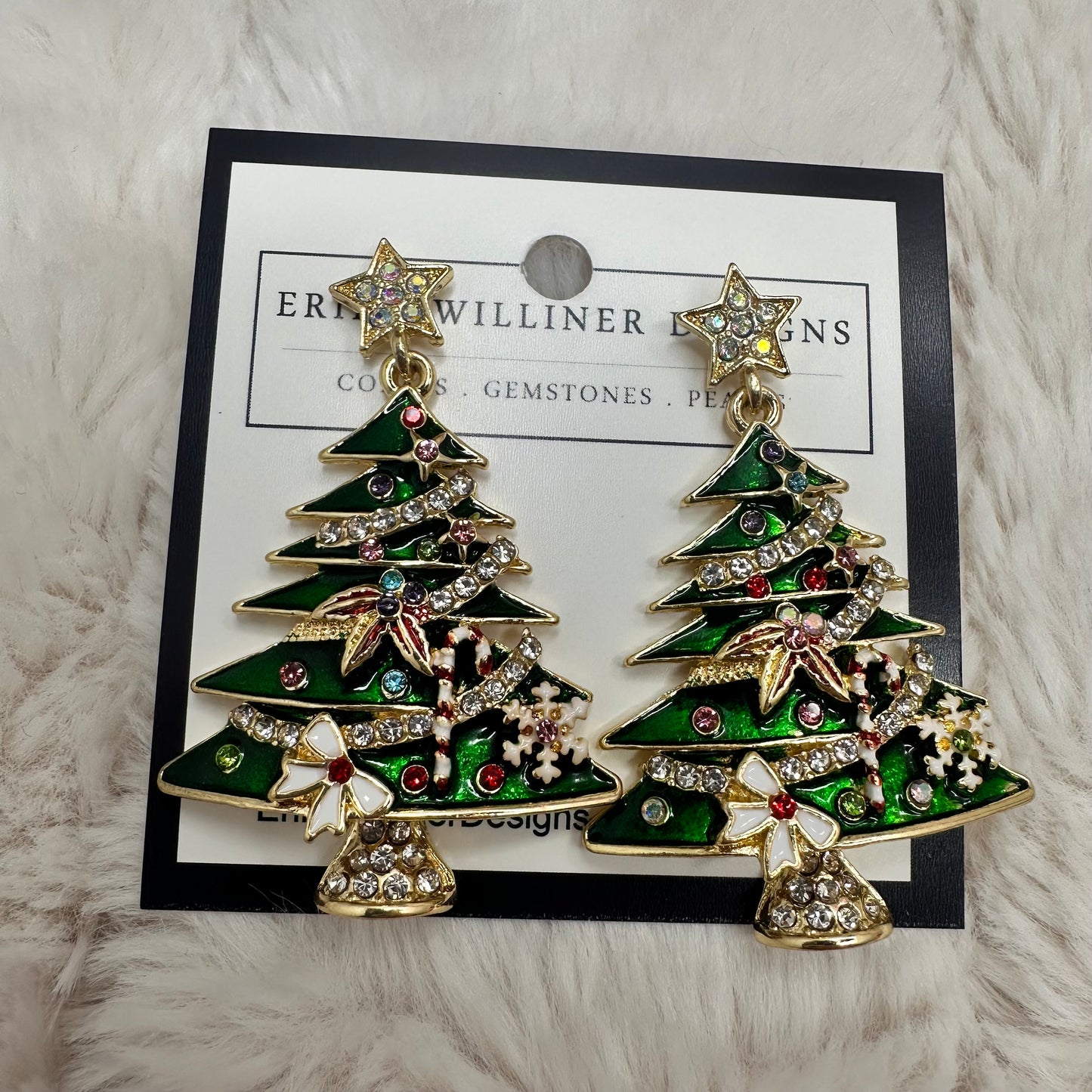 Enamel Holiday Earring Collection | Erika Williner Designs