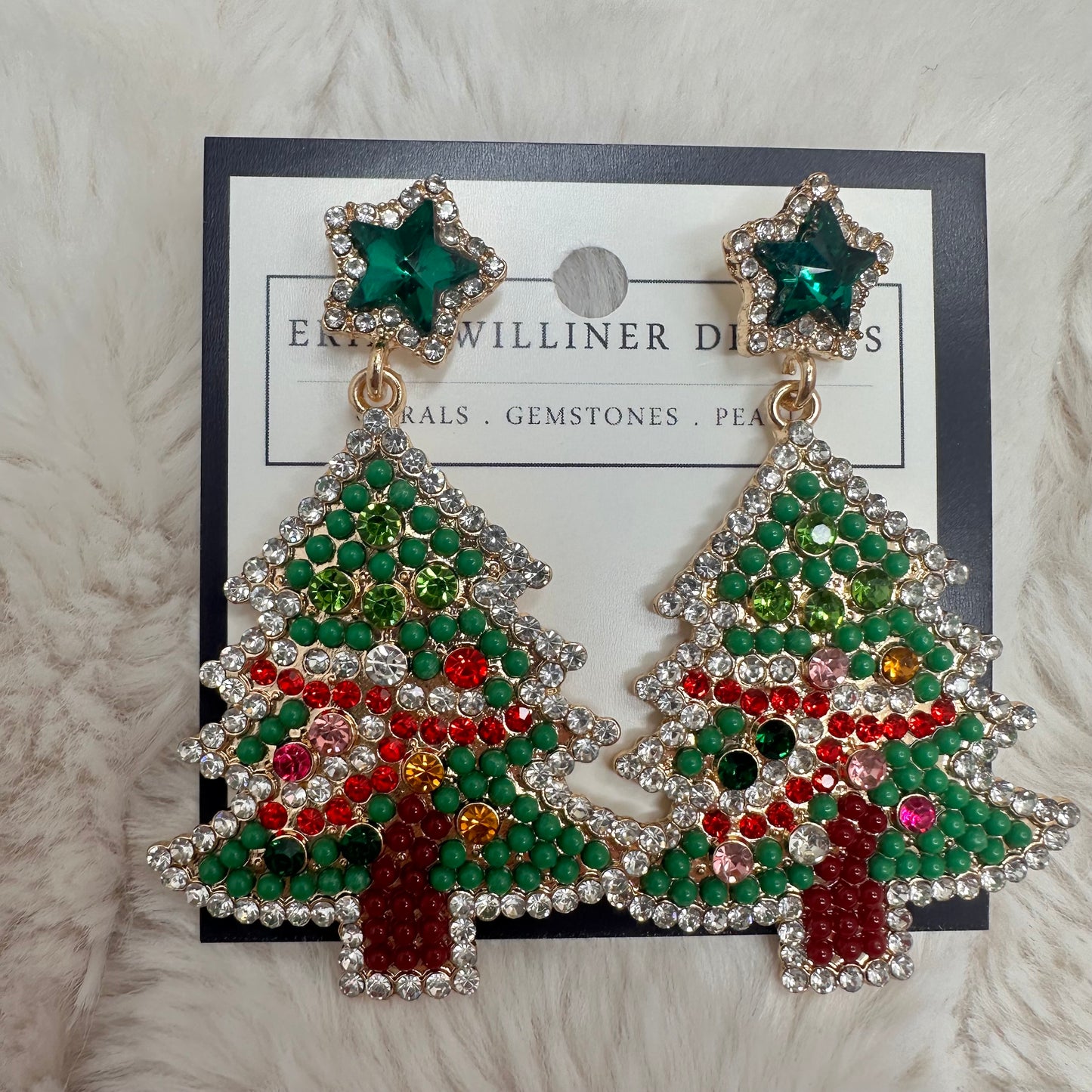 Enamel Holiday Earring Collection | Erika Williner Designs