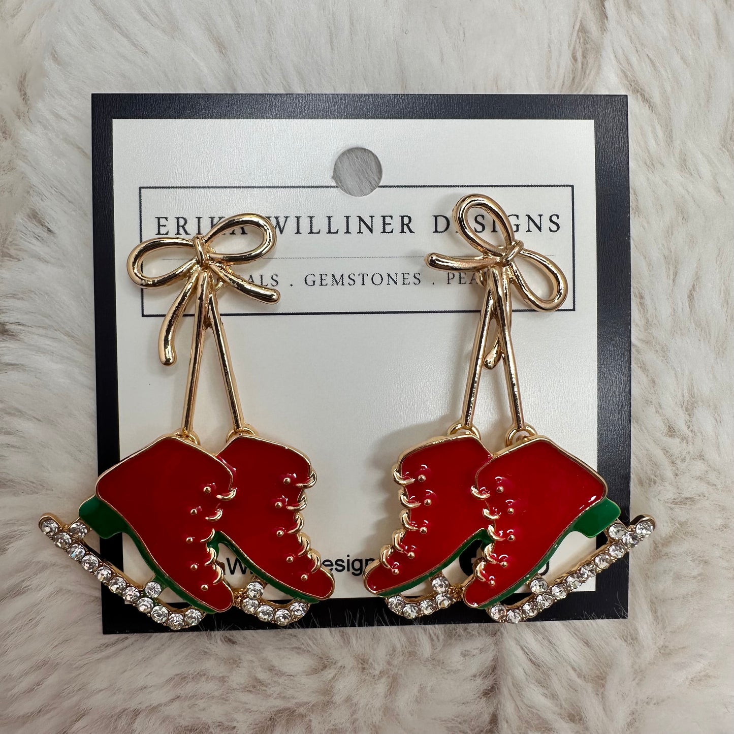 Enamel Holiday Earring Collection | Erika Williner Designs