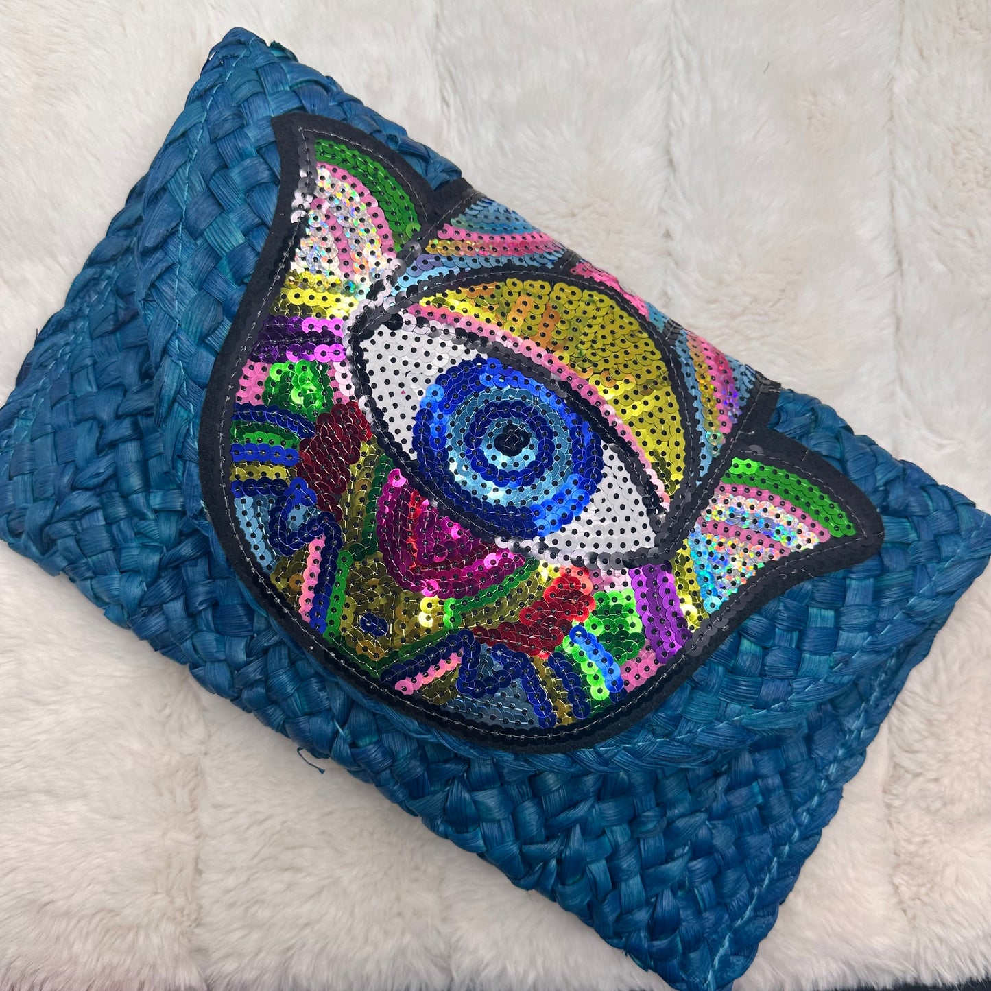Hamsa Embellished Clutches | Erika Williner Designs