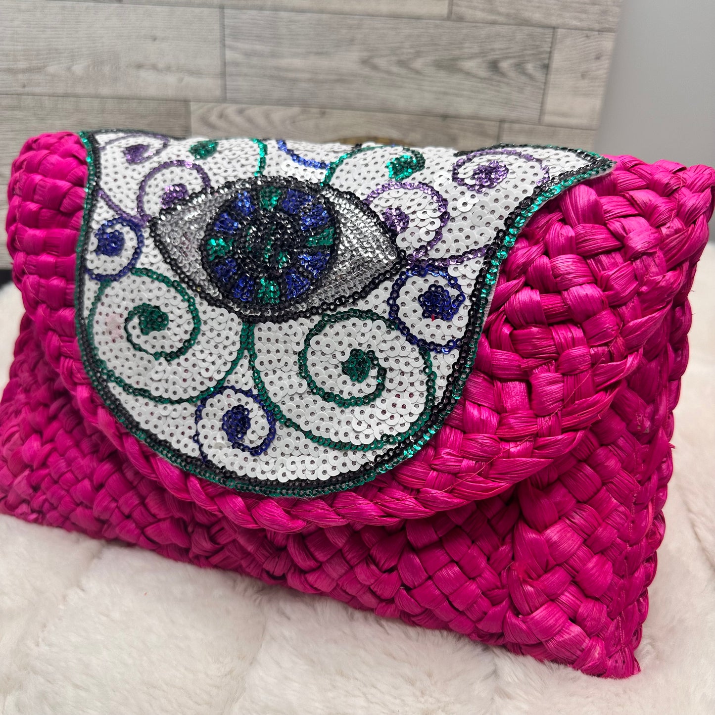 Hamsa Embellished Clutches | Erika Williner Designs