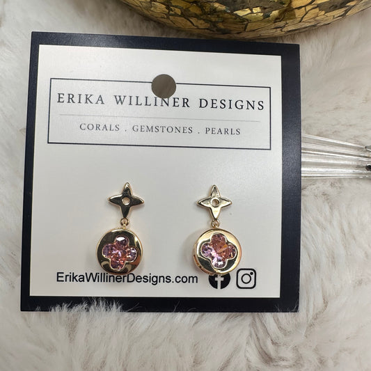 Star and clover earrings | Erika Williner Designs
