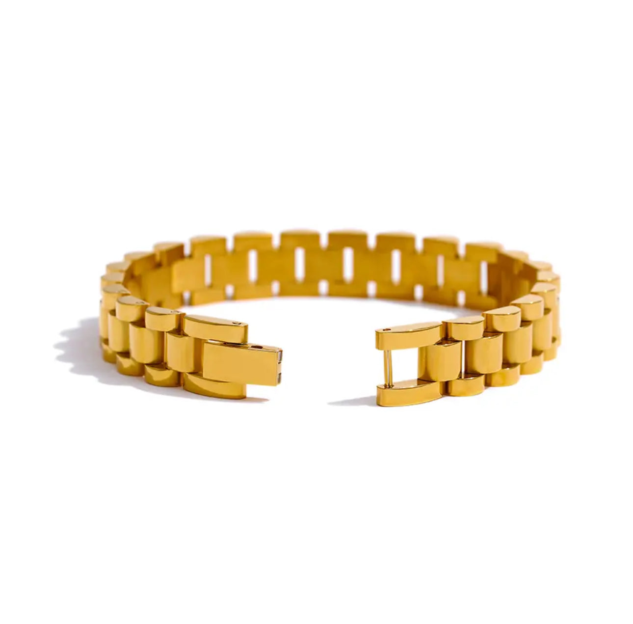 gold plated rally bracelet