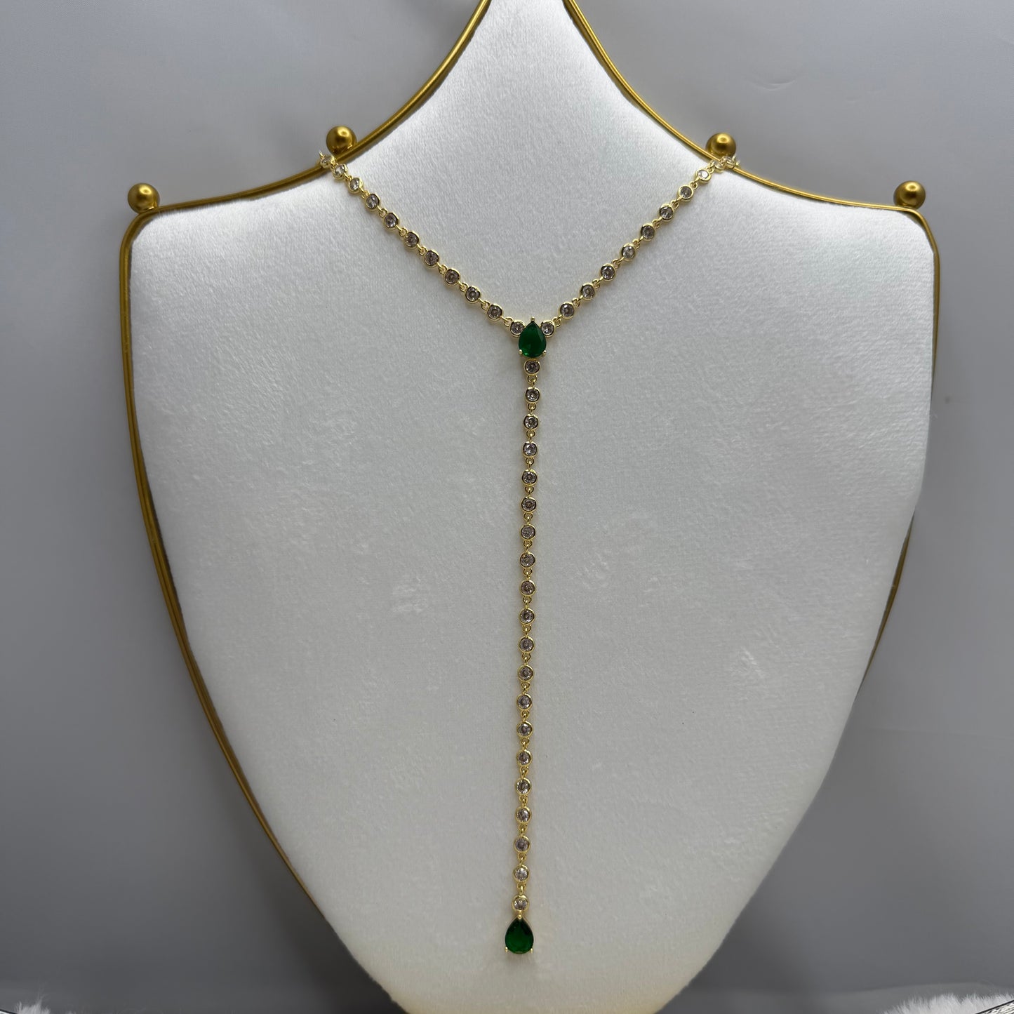 Dainty Single Teardrop Necklace | Erika Williner Designs