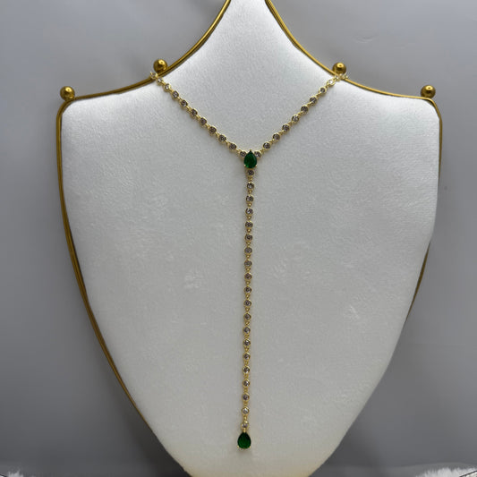 Dainty Single Teardrop Necklace | Erika Williner Designs