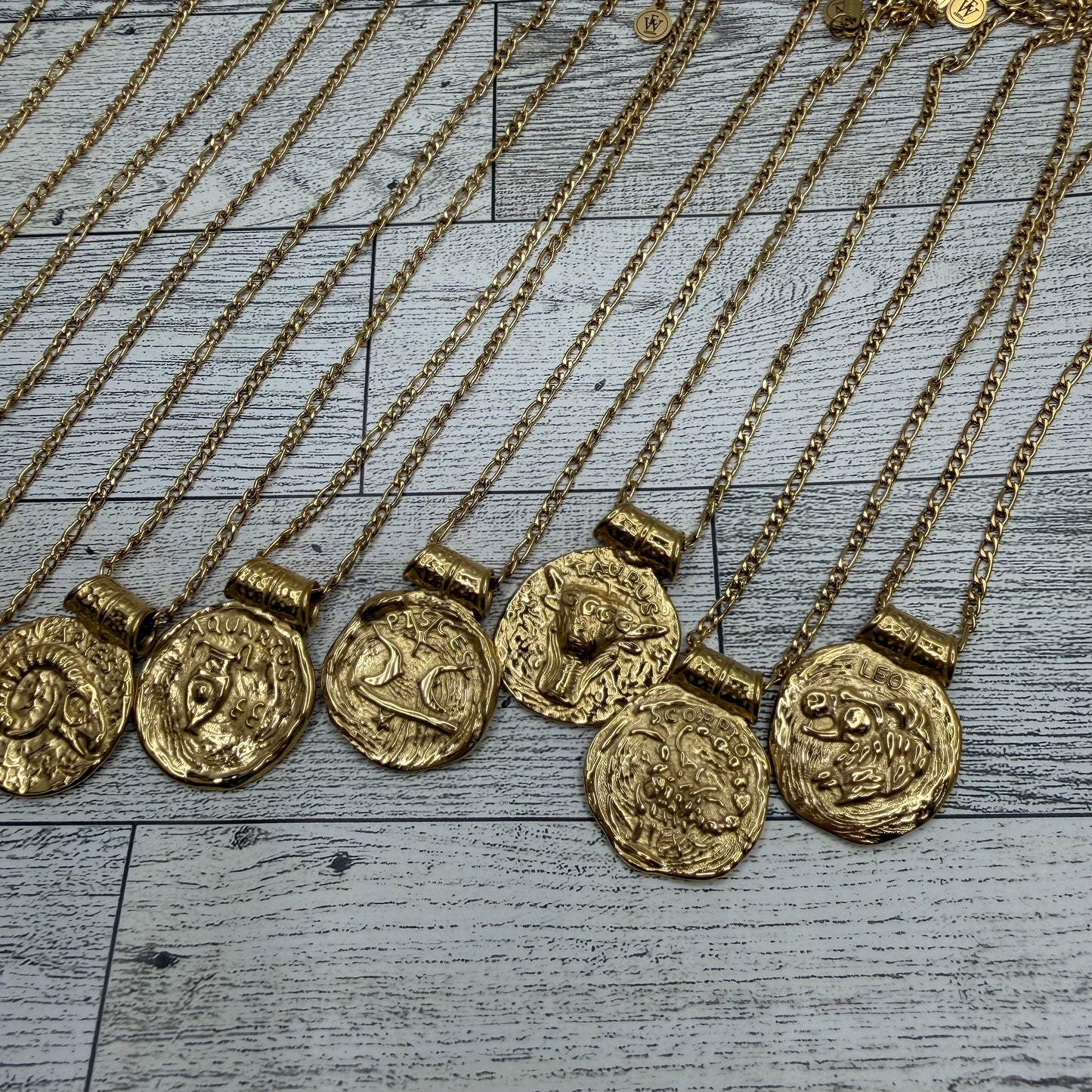 Zodiac Medallion Necklace | Erika Williner Designs