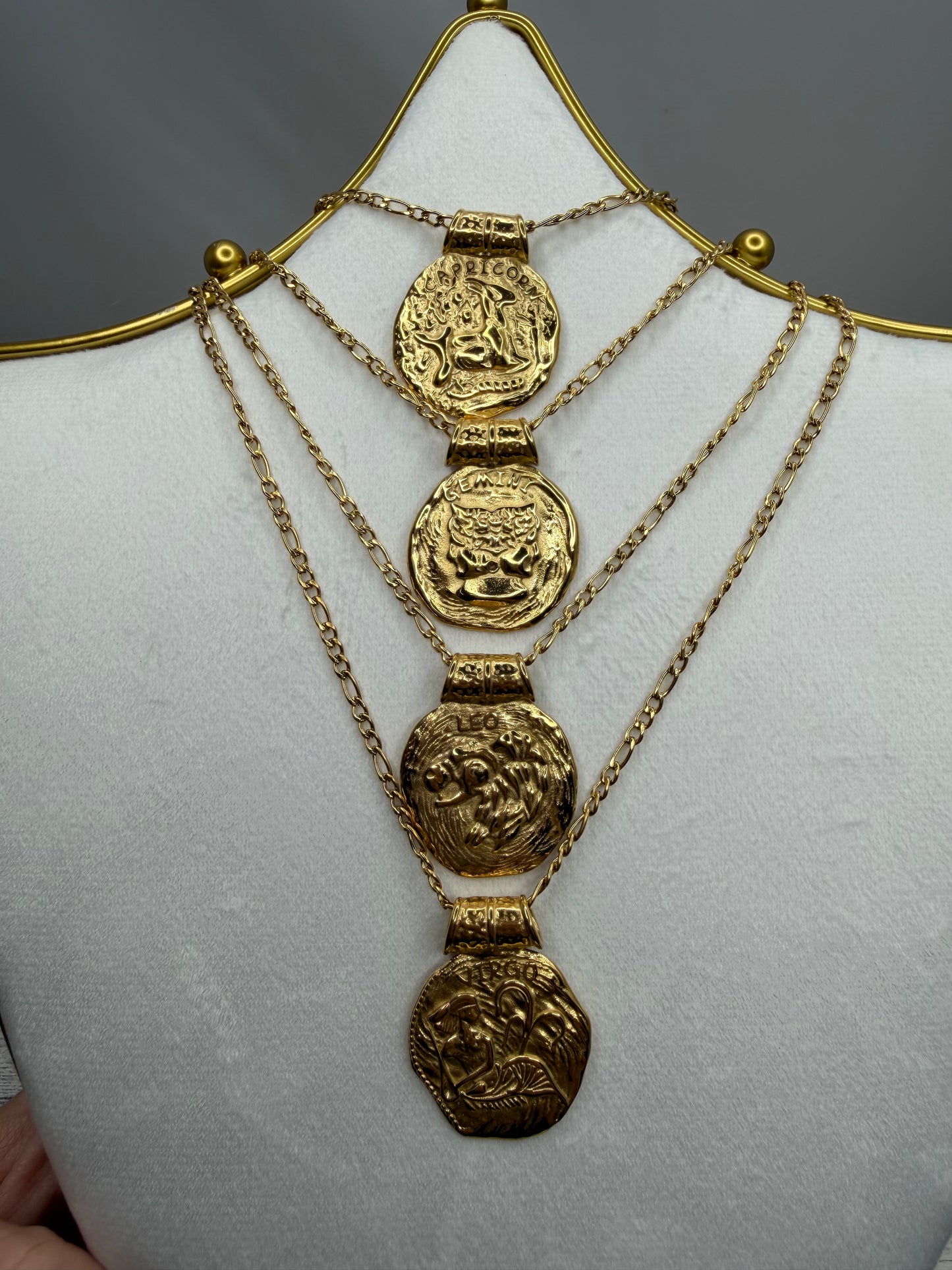 Zodiac Medallion Necklace | Erika Williner Designs