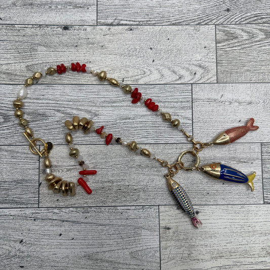 3 Fish Necklace | Erika Williner Designs