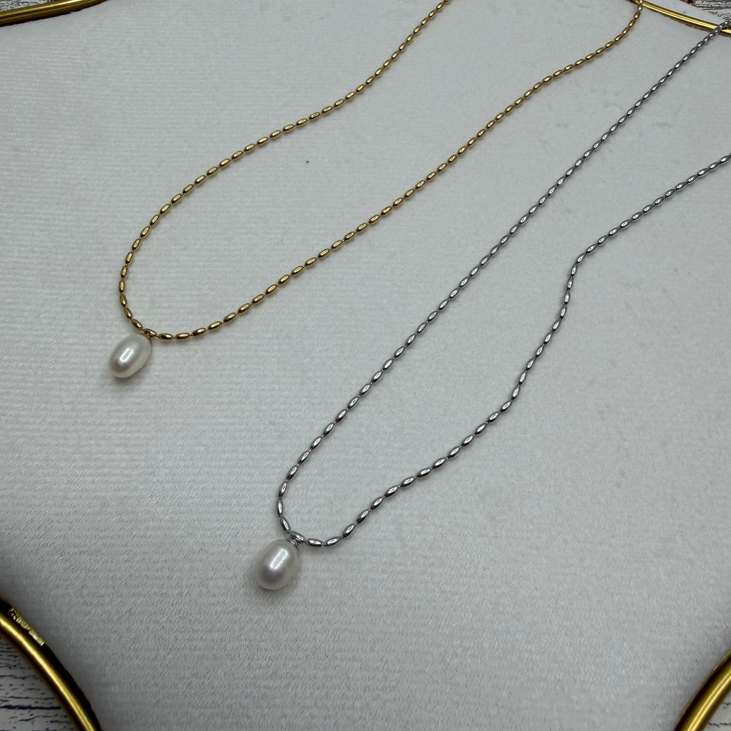 Dainty Fresh Water Pearl Necklace | Erika Williner Designs