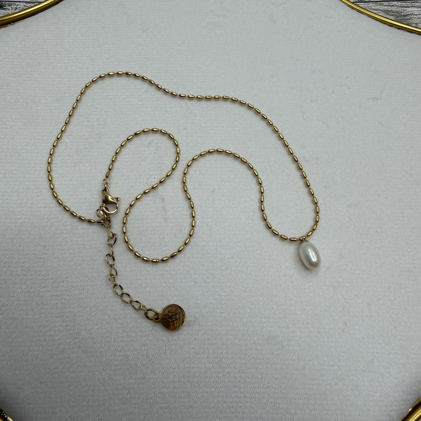 Dainty Fresh Water Pearl Necklace | Erika Williner Designs