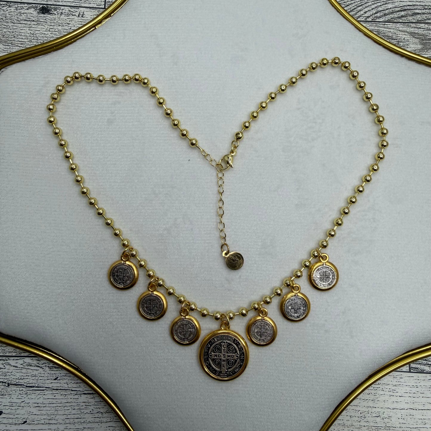 Benito Necklace Multi Charm | Erika Williner Designs