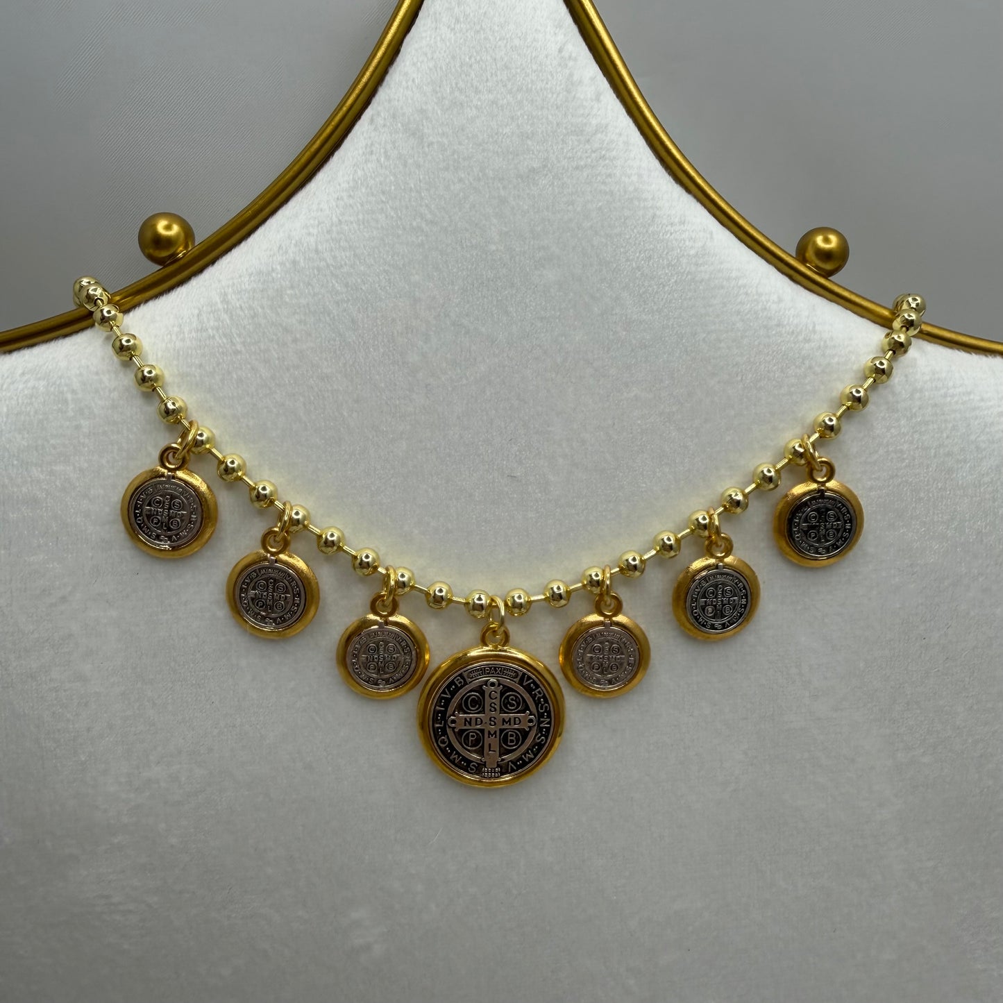 Benito Necklace Multi Charm | Erika Williner Designs