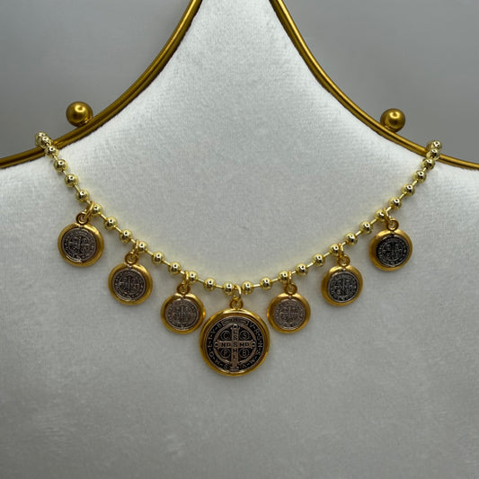 Benito Necklace Multi Charm | Erika Williner Designs