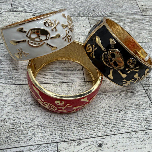 Enamel Bangle Skull | Erika Williner Designs