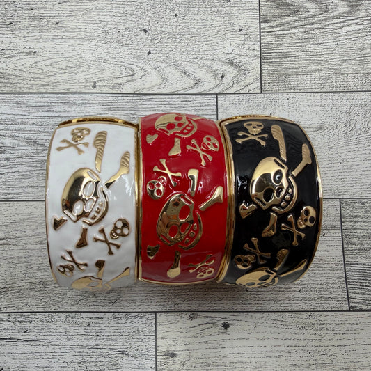 Enamel Bangle Skull | Erika Williner Designs