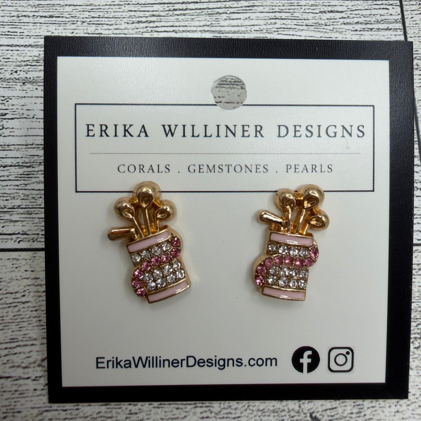 At The Tee Earrings  | Erika Williner Designs