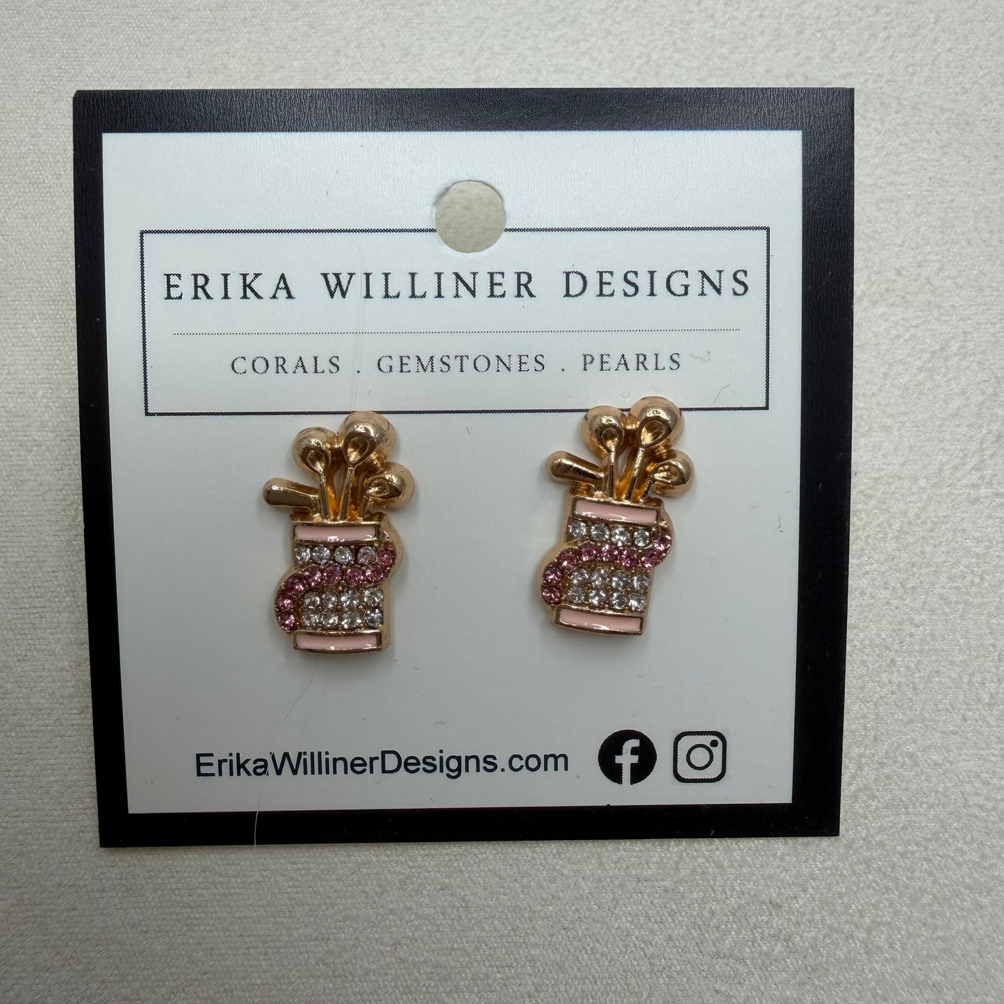 At The Tee Earrings  | Erika Williner Designs