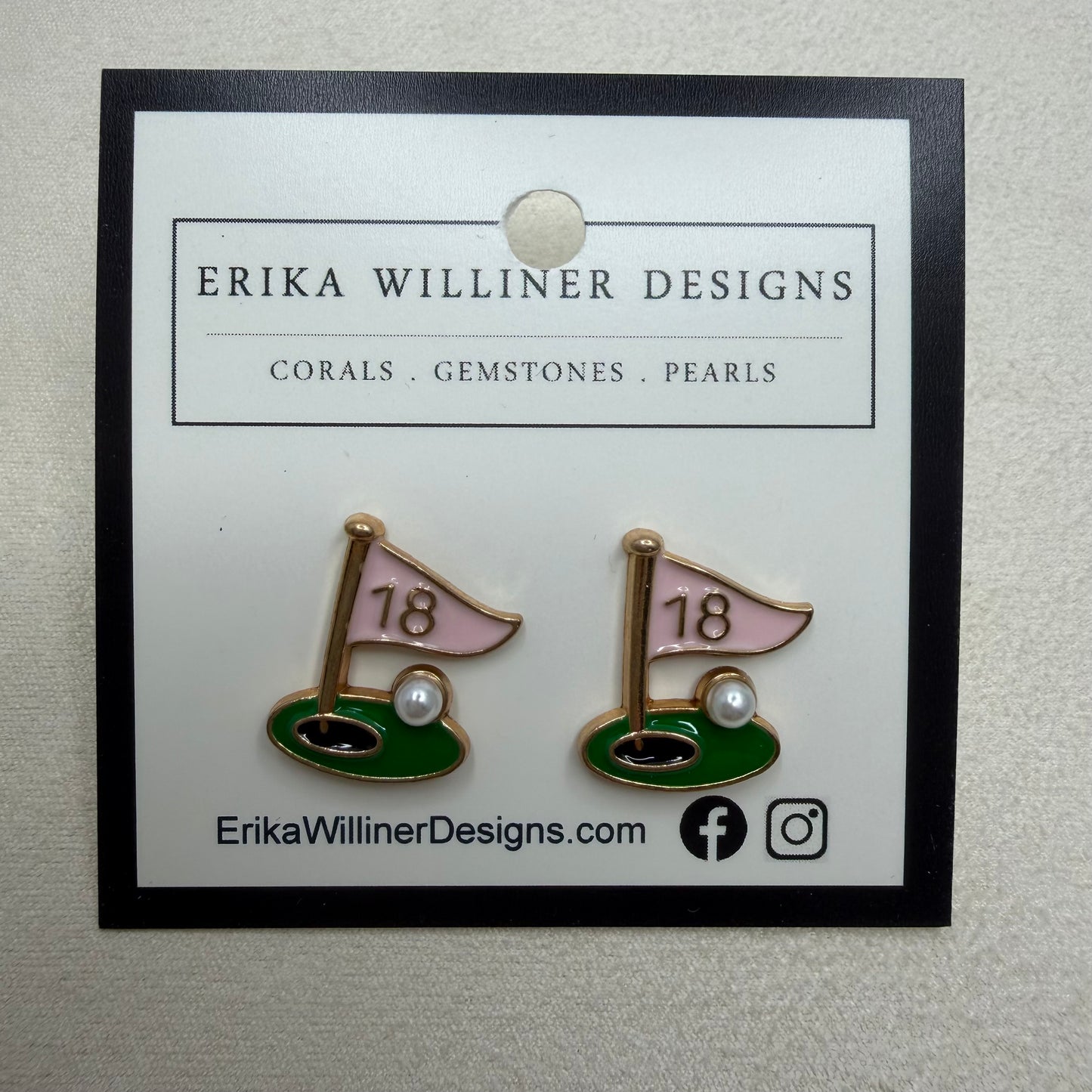 At The Tee Earrings  | Erika Williner Designs