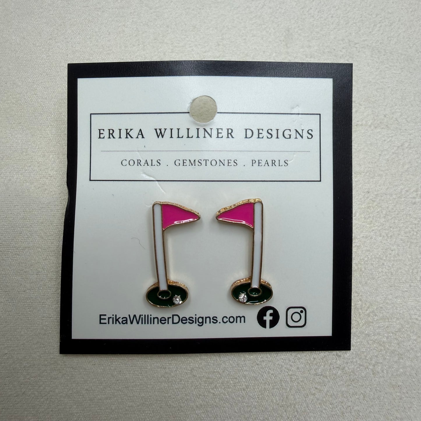 At The Tee Earrings  | Erika Williner Designs