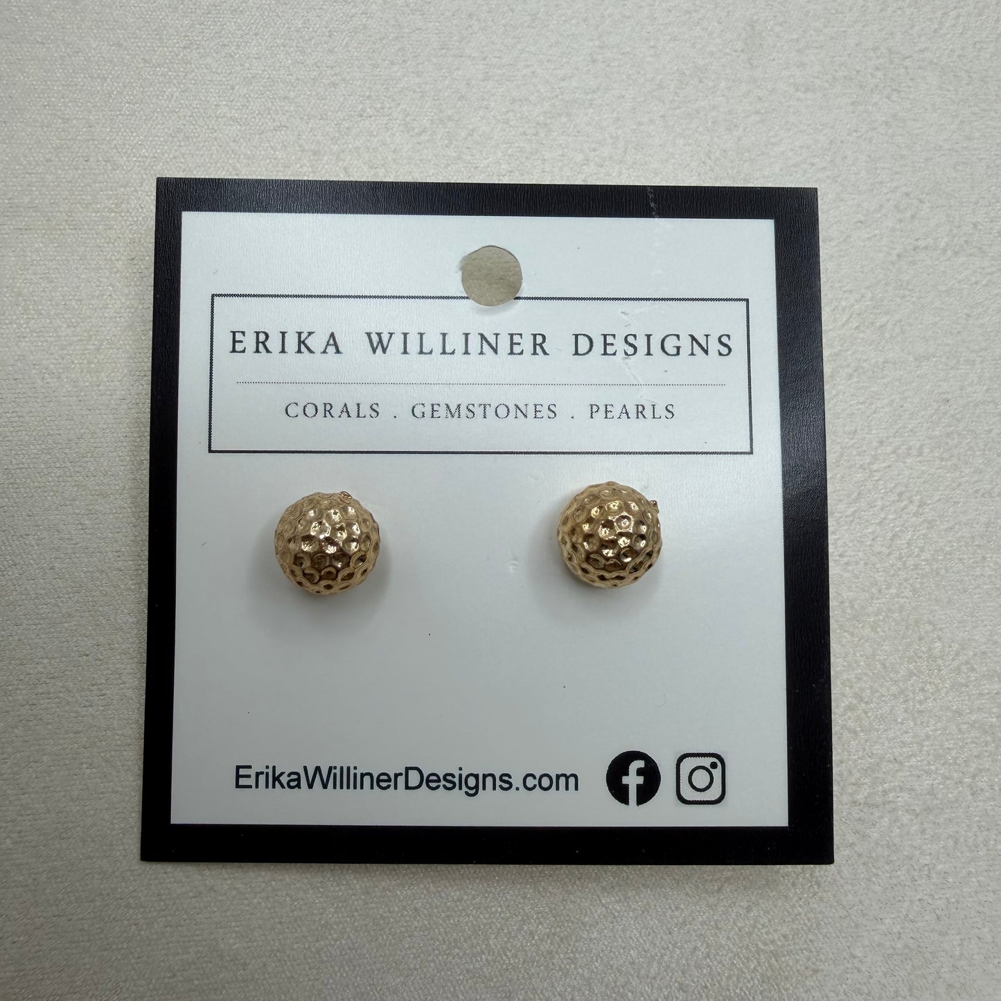 At The Tee Earrings  | Erika Williner Designs