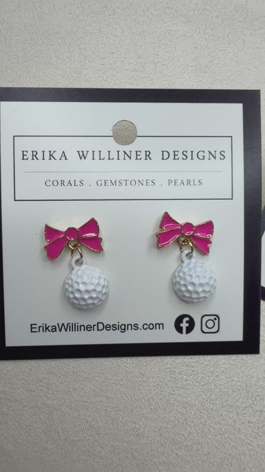 At The Tee Earrings  | Erika Williner Designs
