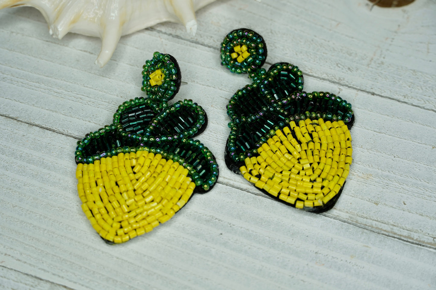 Erika Williner Designs - Amalfi Lemon Earrings