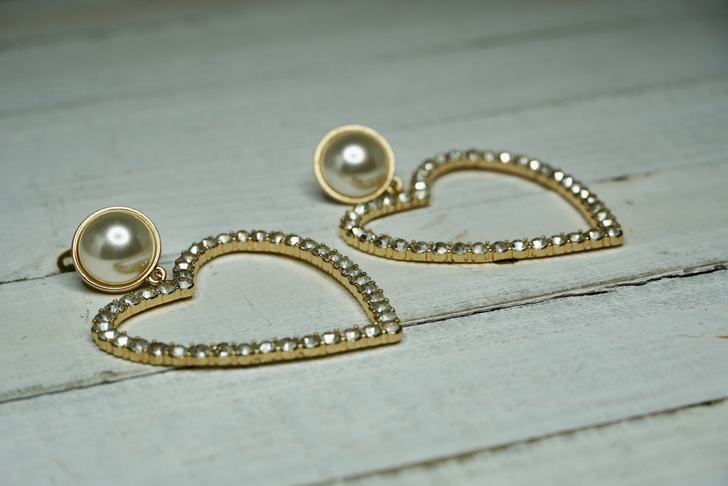 Erika Williner Designs - Meagan Heart Earrings