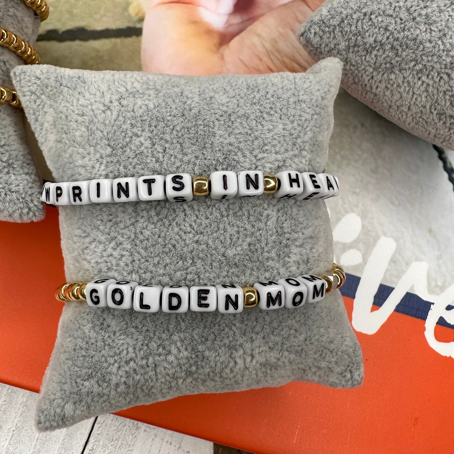 Erika Williner Designs - Pet lover word bracelet