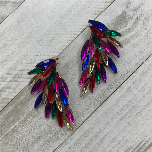 Multicolor CZ Earrings