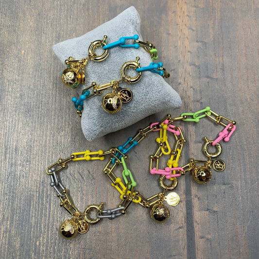 Erika Williner Designs - Chain Ball Bracelet