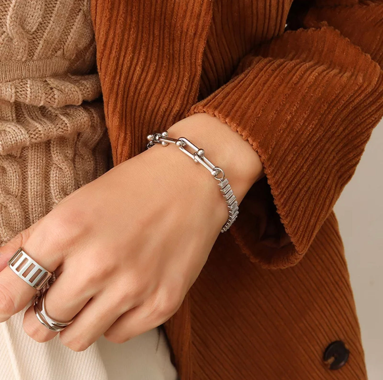 Erika Williner Designs - Mix Tiffany Necklace and Bracelet