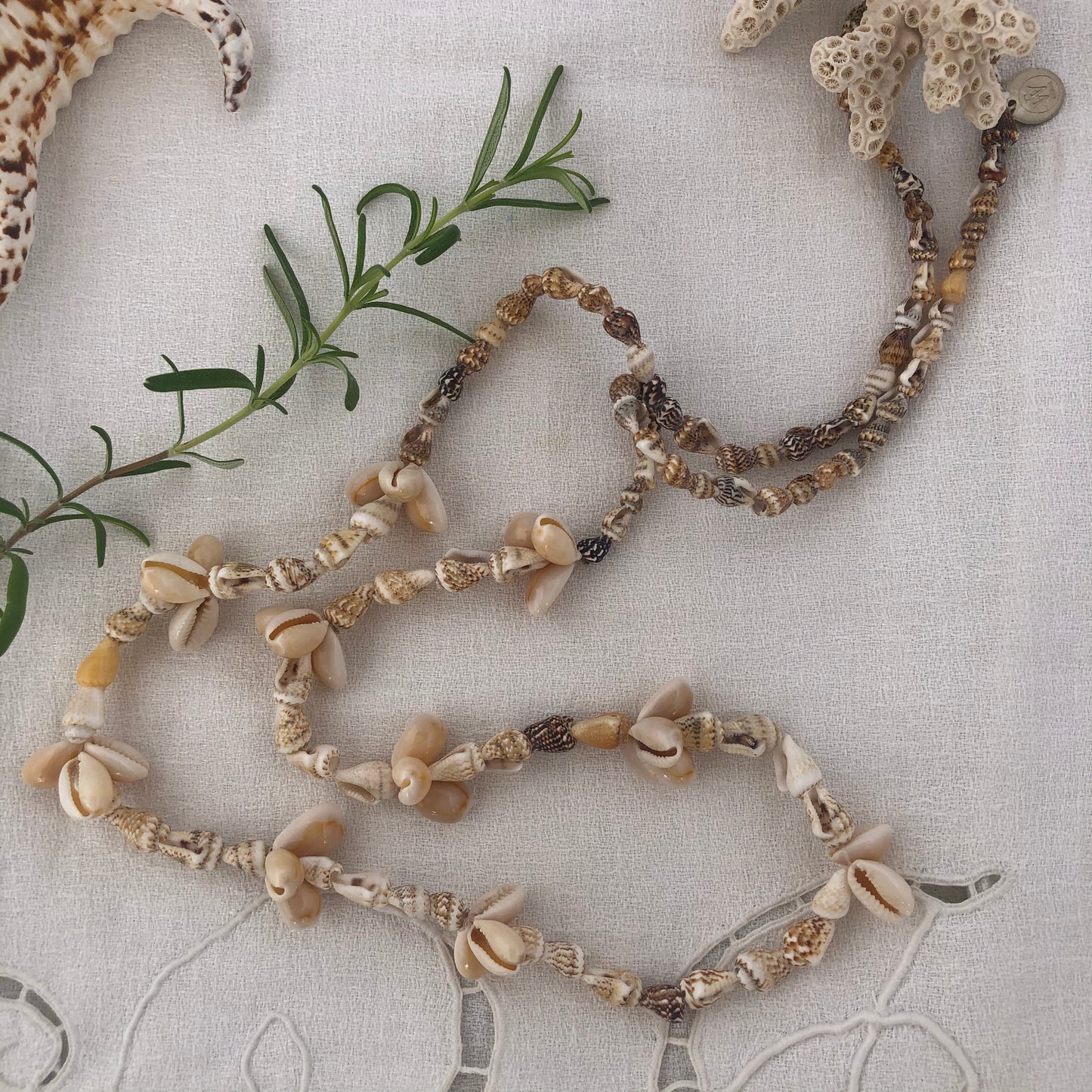 cowry shells necklace