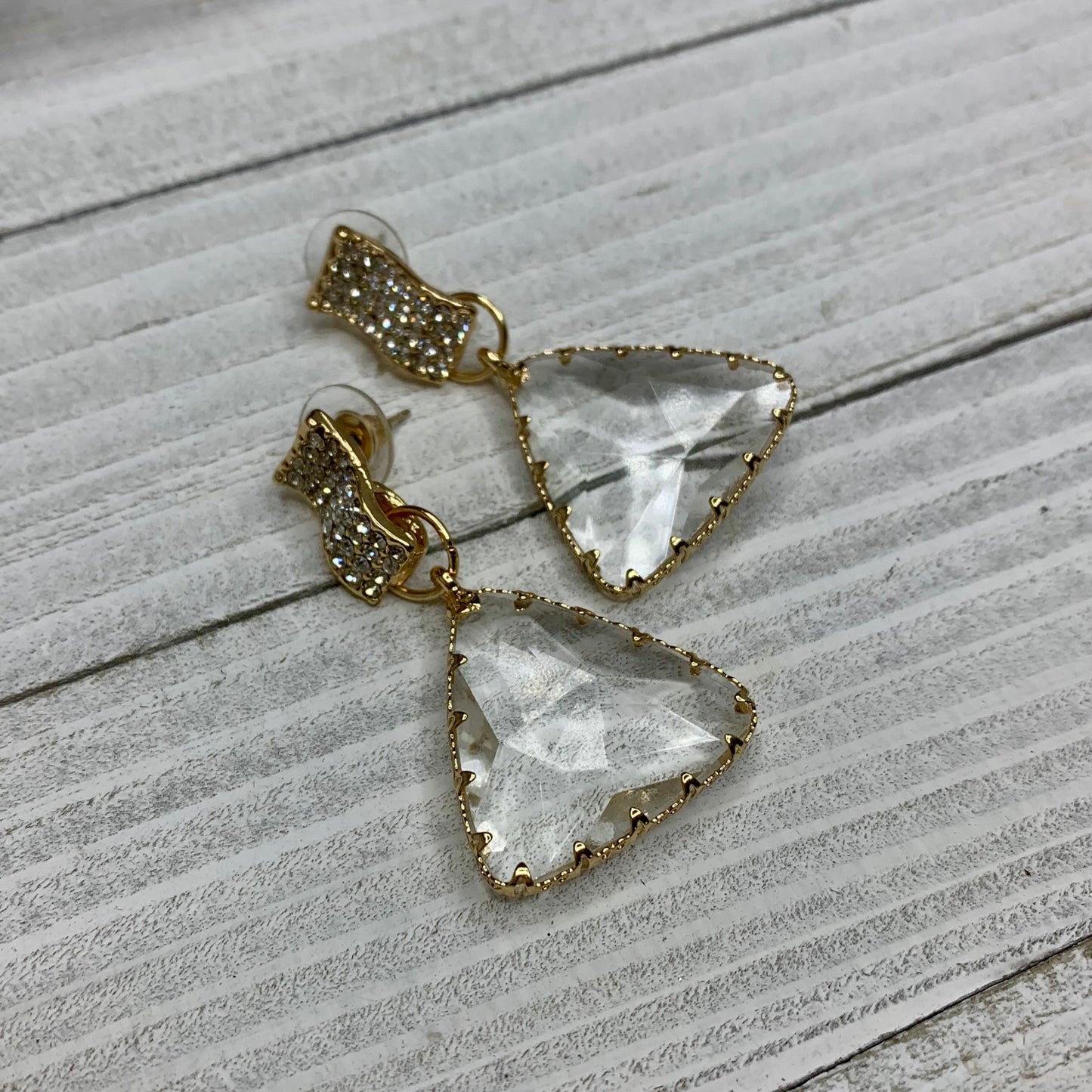 One of a Kind Crystal Earrings