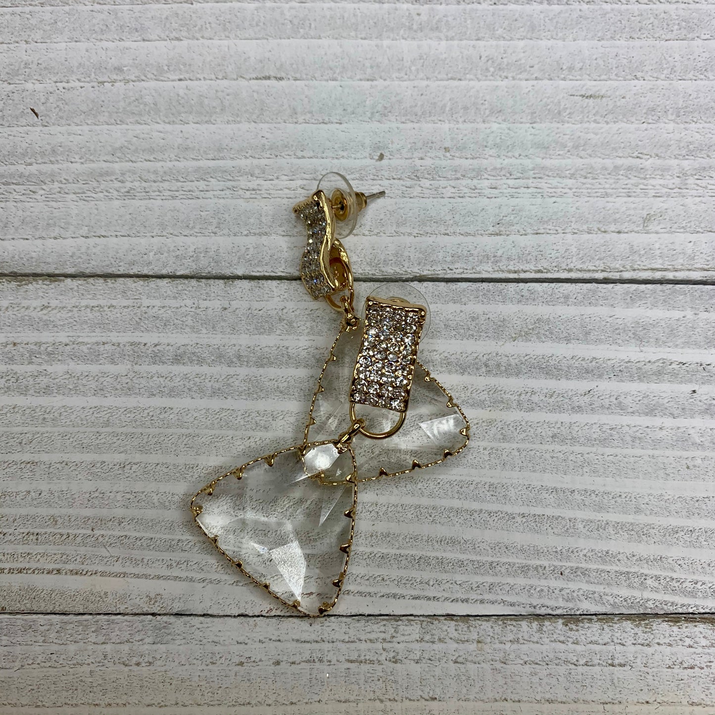 Unique crystal earrings