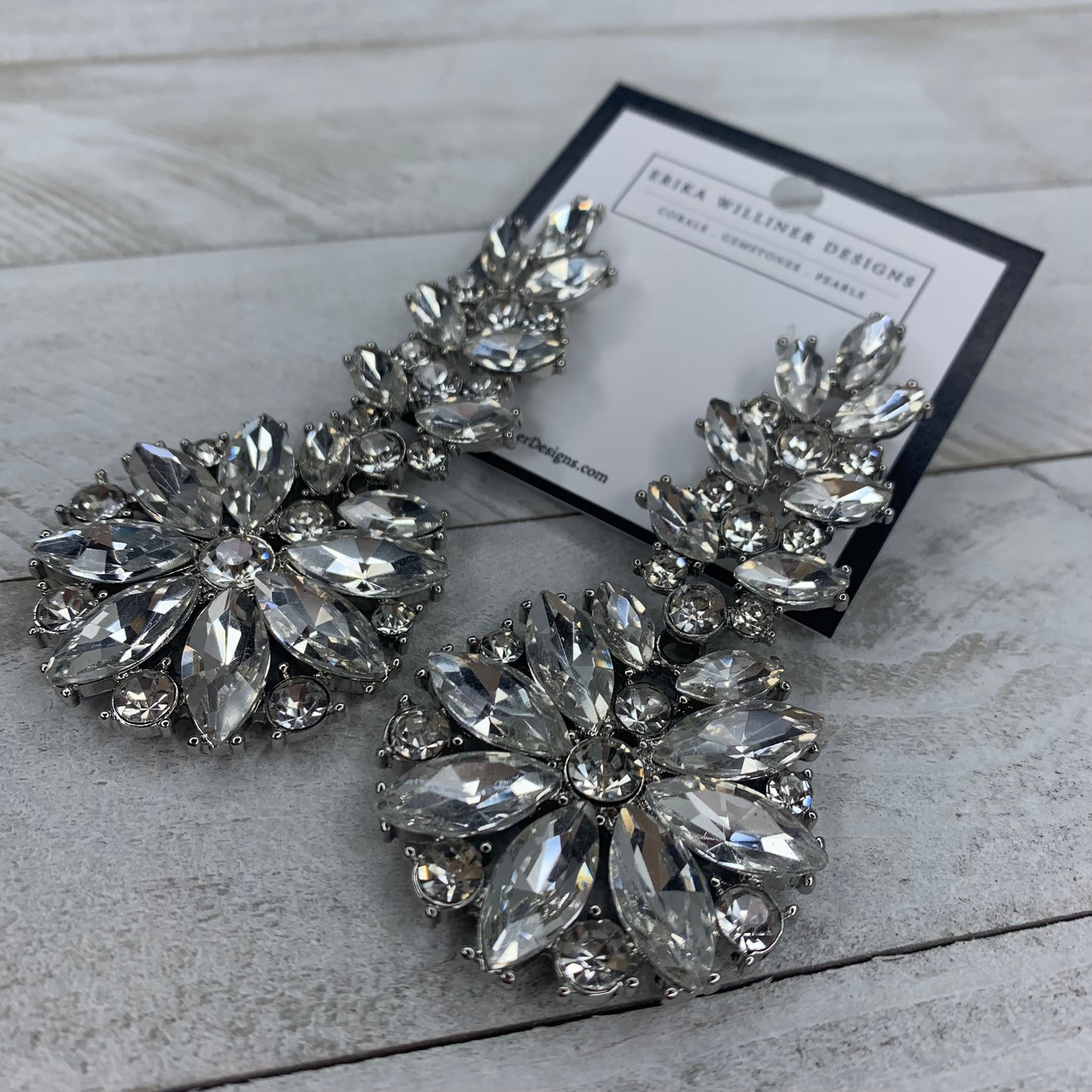 Erika Williner Designs - Magnolia Bling Earrings