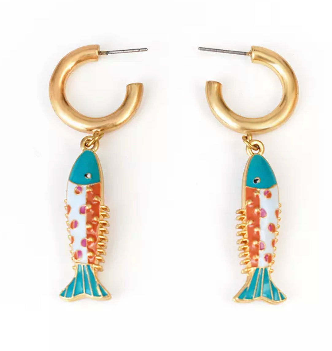 Catch of the day earring E