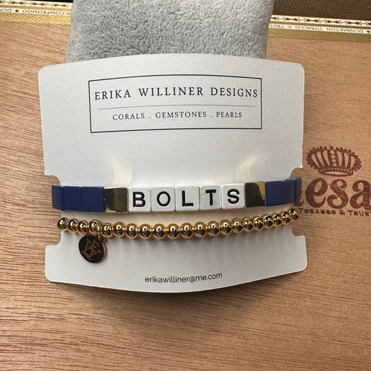 Bolts set of 2 bracelets