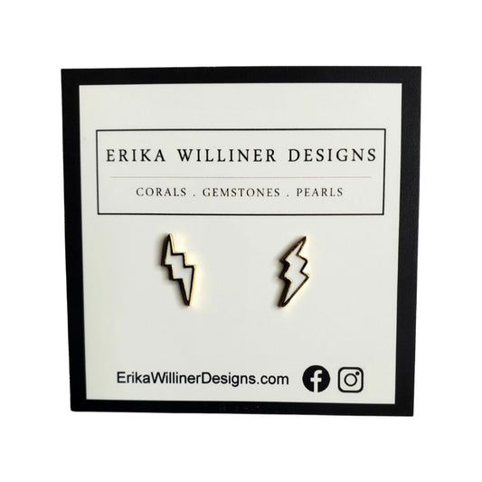 Erika Williner Designs - Bolt Dainty Earrings